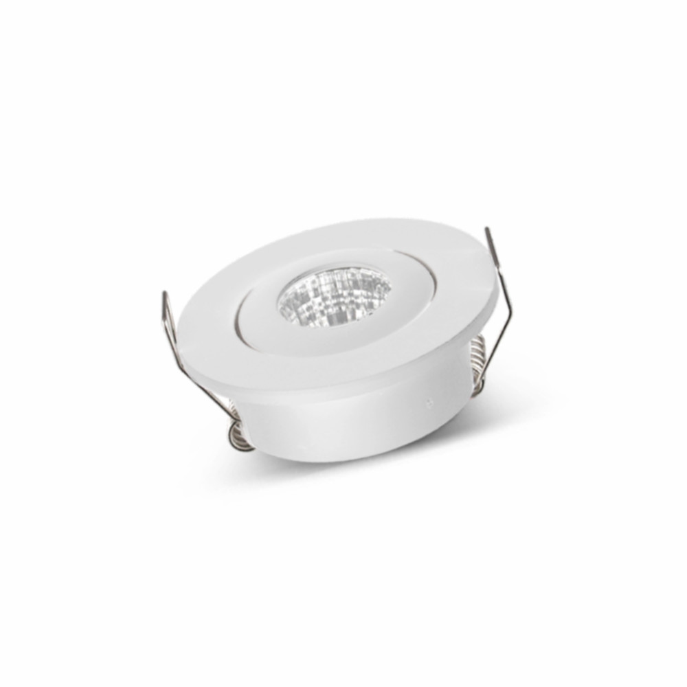 LD03-00830 LAMBARIO-ROUND-MINI-3W-COB-WHT-6400K-PC-AL-LED-DOWNLIGHT