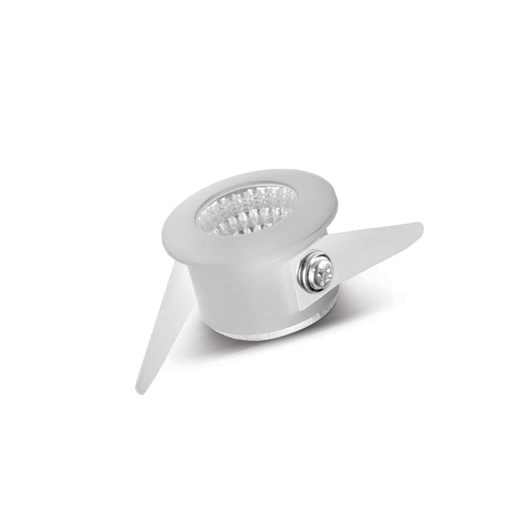 LD04-02810 LAMBARIO-ROUND-MICRO-1W-COB-WHT-4200K-PC-AL-LED-DOWNLIGHT