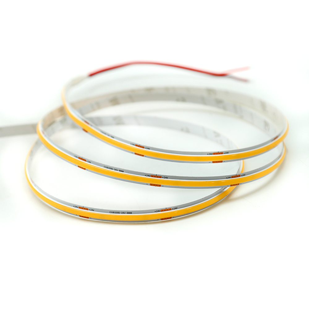 BS02-10100-BEGHLER LED STRIP LIGHT 24V Cob types 336led 11W CRIO 80 3000K WARM WHITE 