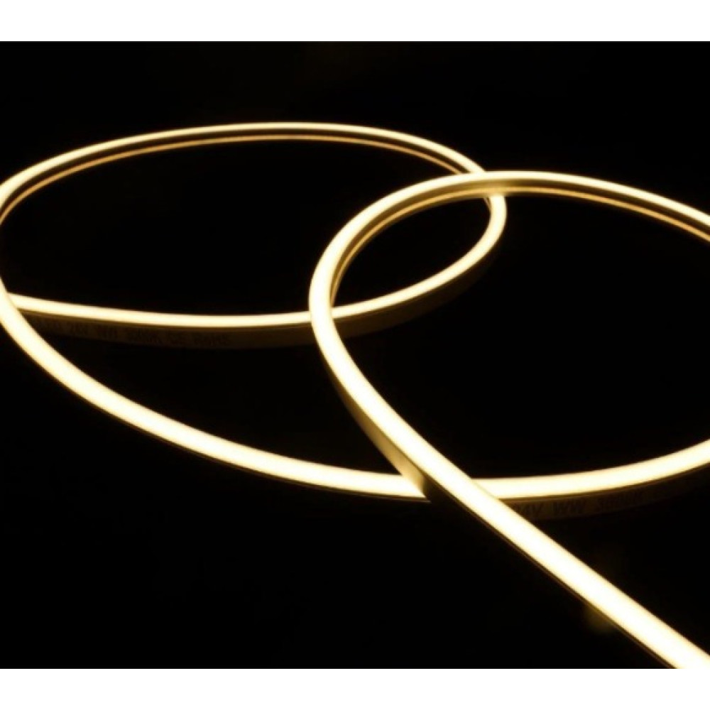 BS01-01300 BEGHLER NEON LED STRIP LIGHT 12V 6X12MM IP54 50M/ROLL 3000K WARM WHITE 