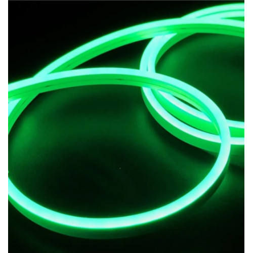 BS01-01307 BEGHLER NEON LED STRIP LIGHT 12V 6X12MM 120LED IP54 50M/ROLL Green