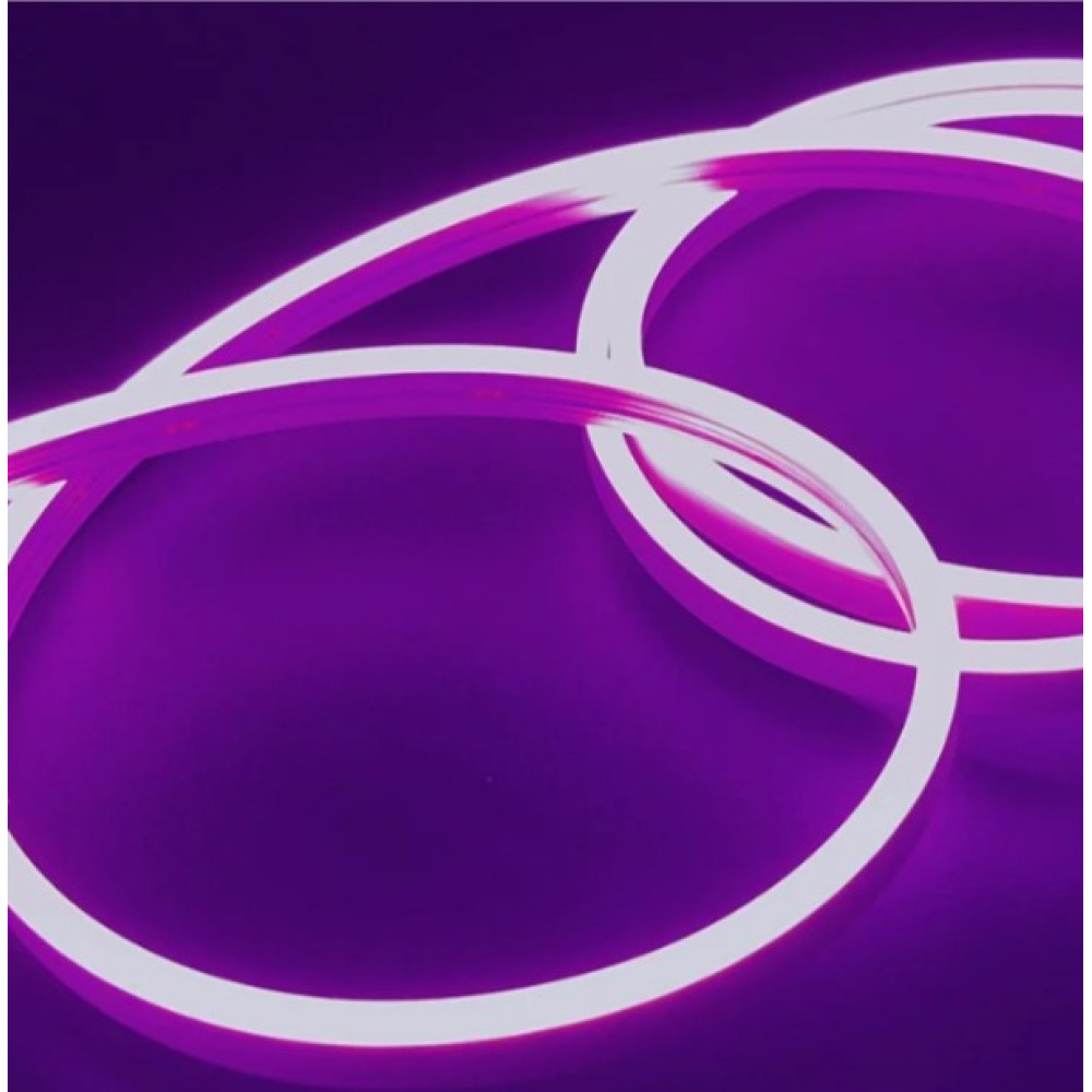 BS01-01305 BEGHLER NEON LED STRIP LIGHT 12V 6X12MM 120LED IP54 50M/ROLL Purple