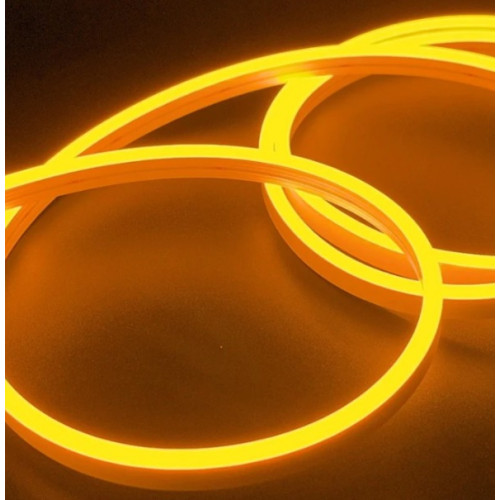 BS01-01304 BEGHLER NEON LED STRIP LIGHT 12V 6X12MM 120LED IP54 50M/ROLL Amber
