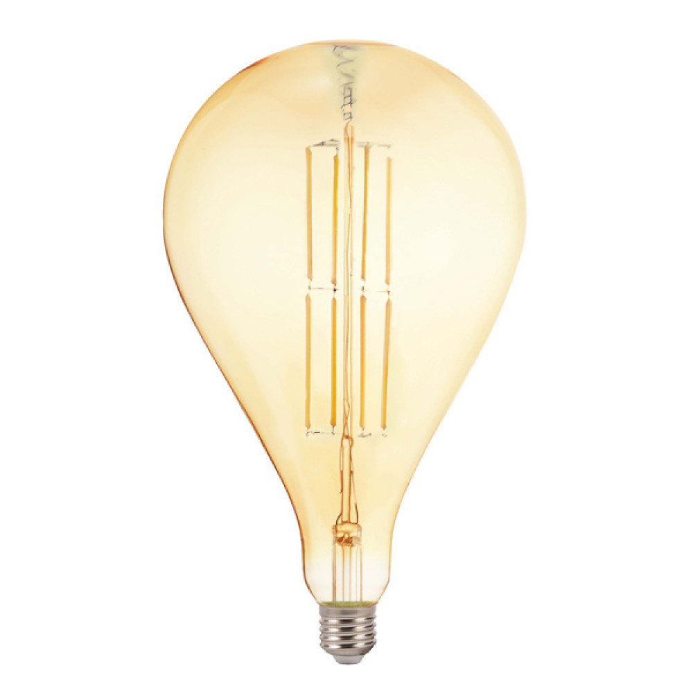 001-049-0008 8W AMBER E27 220-240V LED FLMN