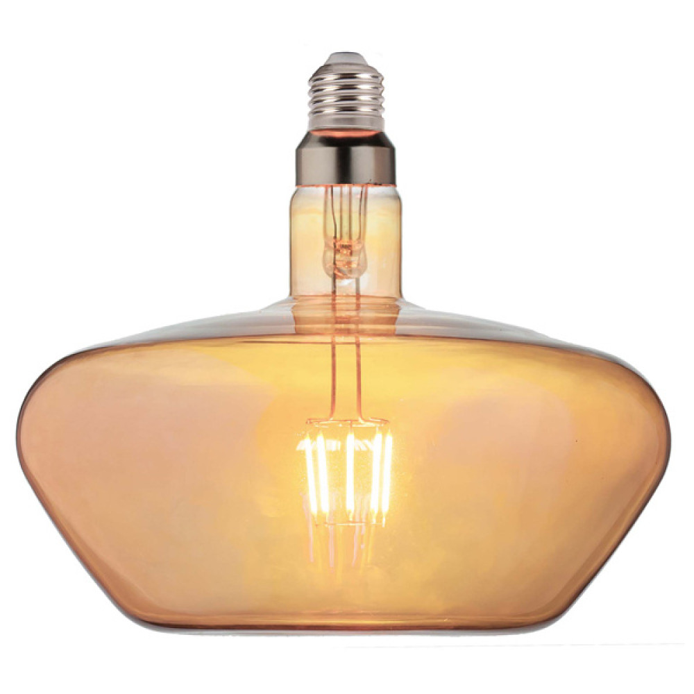 001-050-0008 8W AMBER E27 220-240V BIG LED FLMN