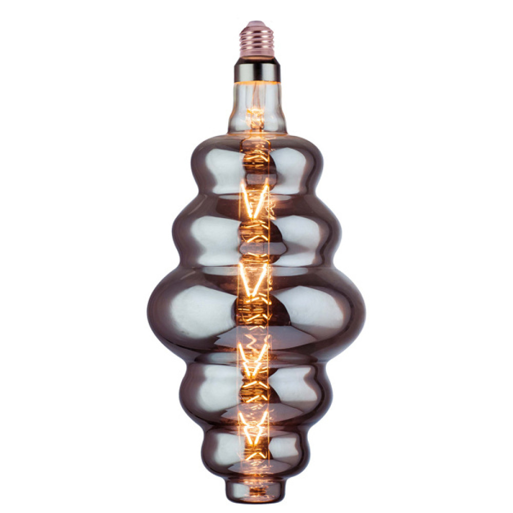 001-053-0008 8W TITANIUM E27 220-240V LED FLMN