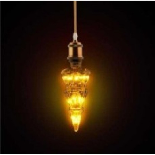 001-059-0002 2W AMBER E27 220-240V LED PINE TREE L  