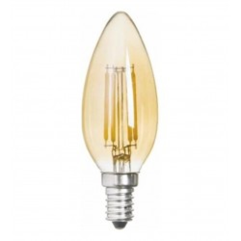 KES-600 4W E14 C35L LED CANDLE RUSTIC BULB 2700K-Kendall